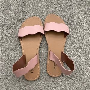 Pink sandals